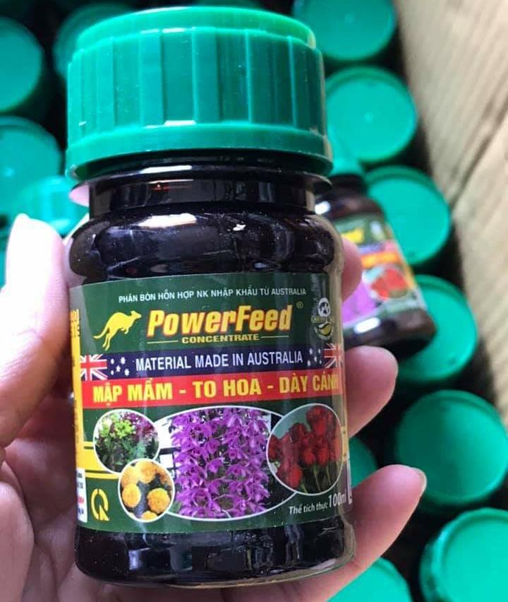 Phân Đạm Cá Hồi powerfeed - 100ml Rất tốt cho Lan và cây kiểng