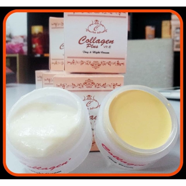 Kem collagen plus vit e kem dưỡng trắng da mặt