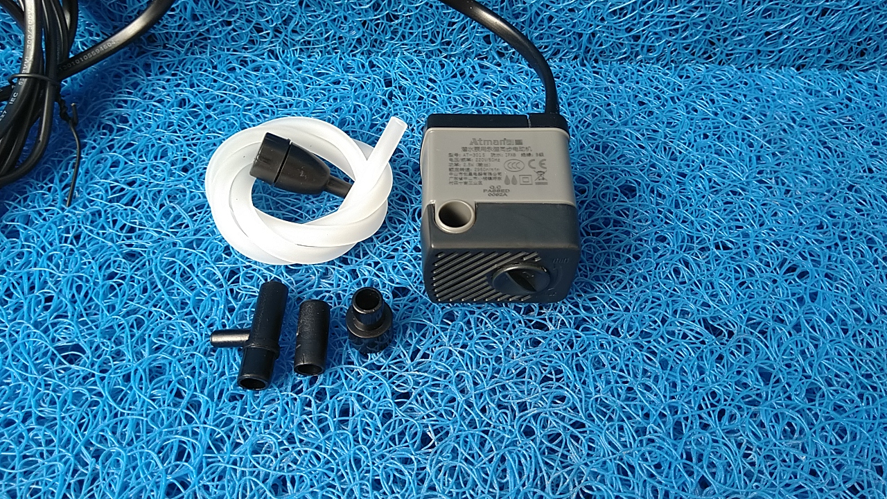 Máy bơm hồ cá siêu êm atman 2.5w-230l/hr.