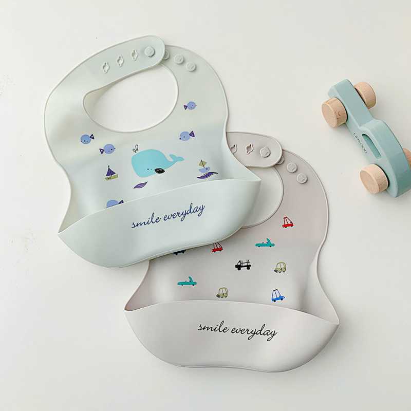 Yếm Máng Ăn Dặm Silicone MUSLIN TREE