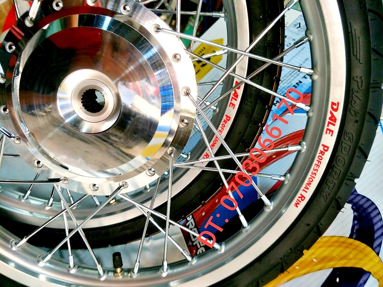 [HCM]CẶP BÁNH CĂM VISON  AB LUBIAT  VARIO CLICK NOVO  NIỀN NHÔM DALE ĐÙM  CĂM MẠ CROM  VỎ BLAZATECH