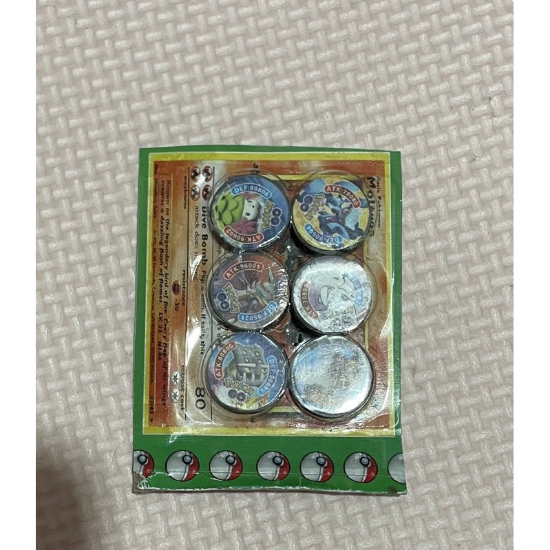 [HCM]Sỉ vỉ 20 bộ nam châm bẹt hình pokemon( bộ 6 nam châm)