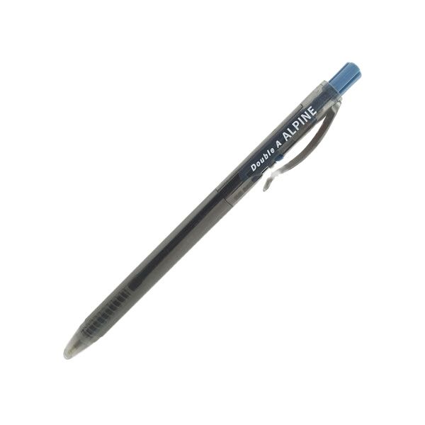 Bút bi bấm 0.7mm alpine double a dbp-507-bb