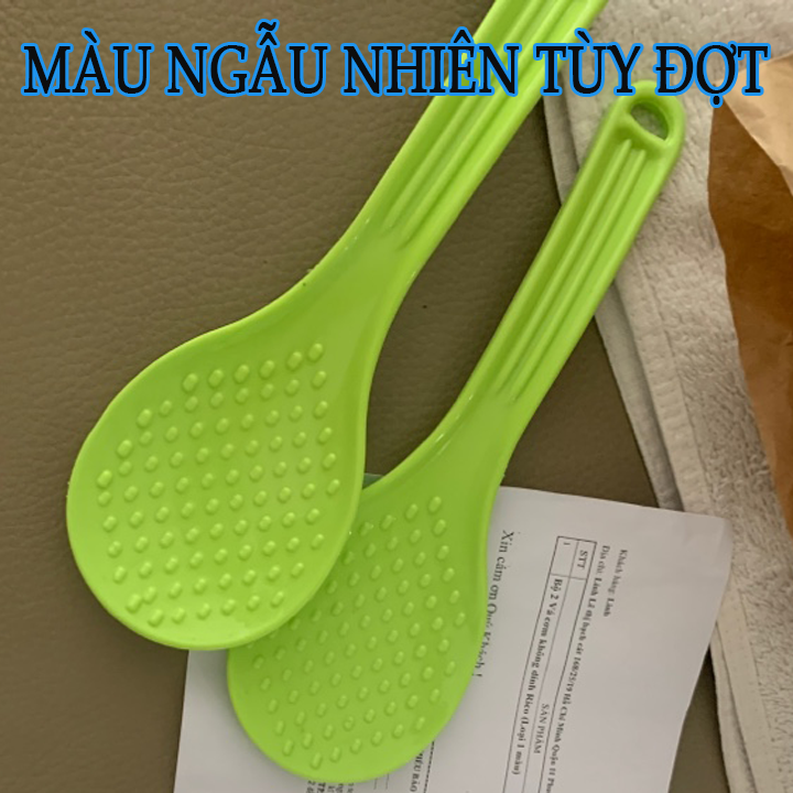 Bộ 2 Vá cơm không dính Rico (Loại 1 màu)