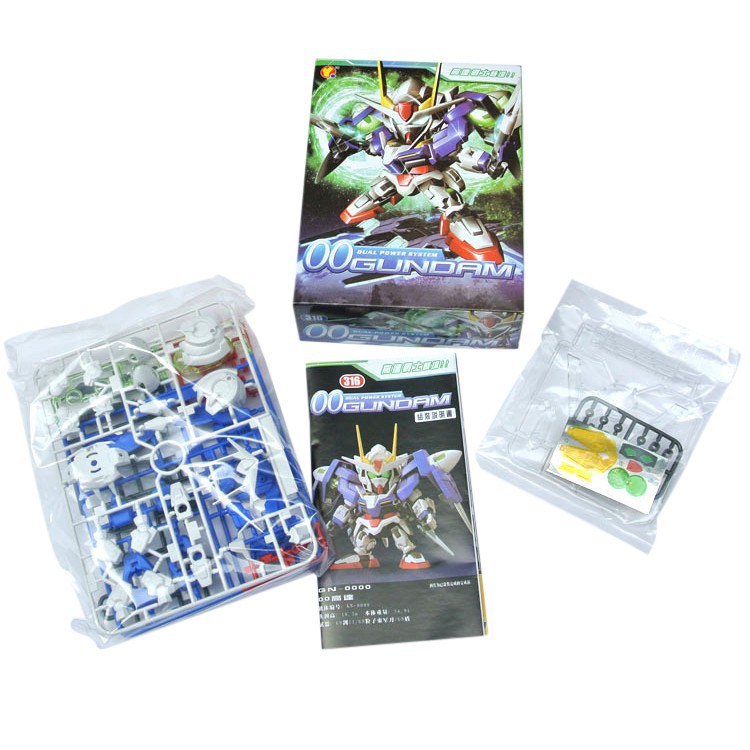 Mô hình lắp ráp Gundam SD 316-00 đẹp