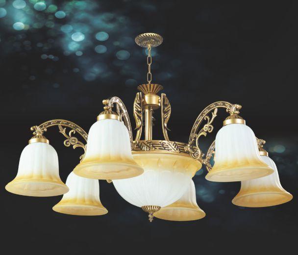 [HCM]ĐÈN CHÙM CỔ ĐIỂN (PHI 800mm x H600mm) NC075/6 - TẶNG BÓNG LED