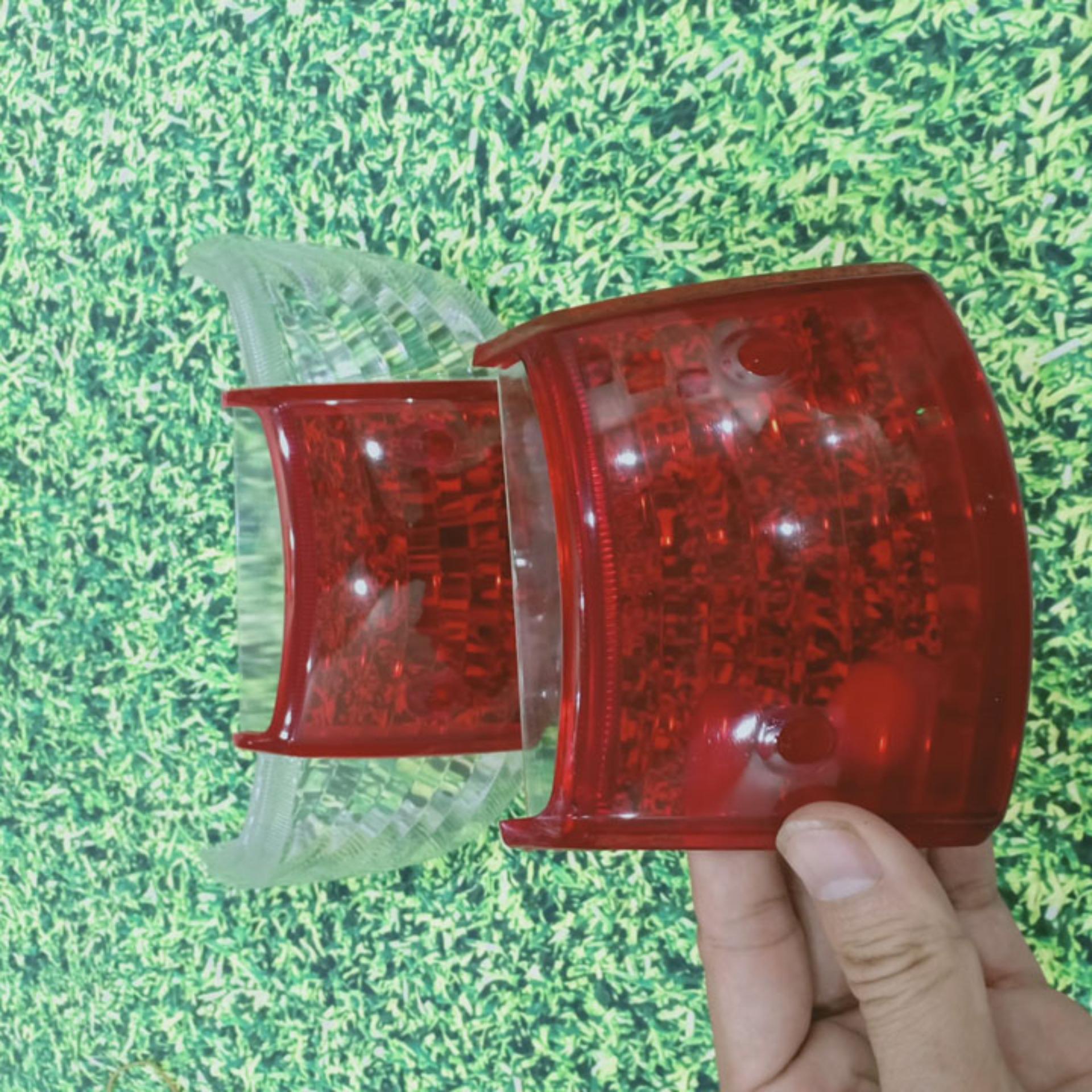 Nắp đèn hậu xe wave màu đỏ a383