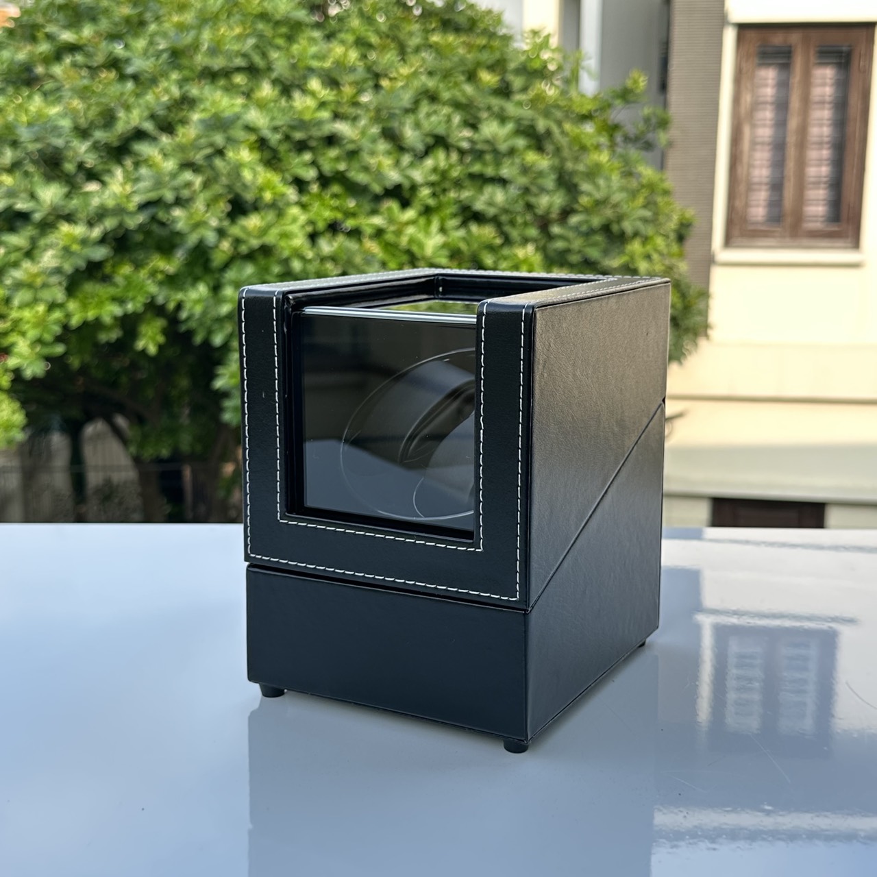 Hộp xoay 2 đồng hồ lên cót đồng hồ cơ Automatic