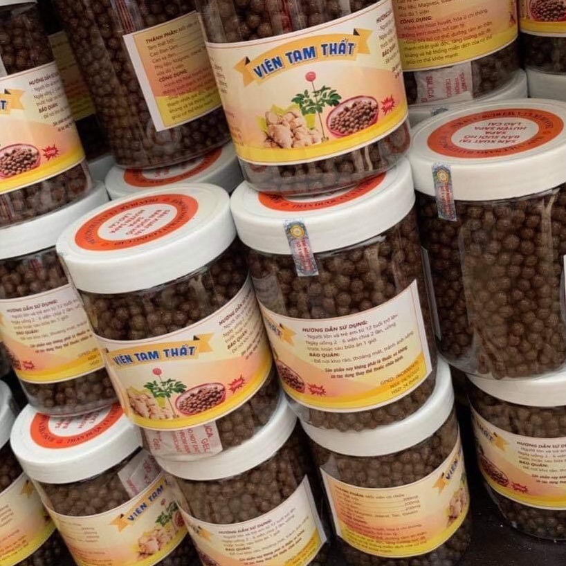 VIÊN TAM THẤT MẬT ONG (350k/2 họp 1kg)