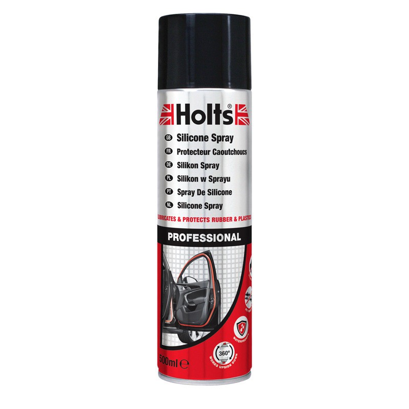[HCM][ CHAI XỊT SILICONE BẢO VỆ CAO SU-NHỰA] Holts Silicone Spray 500ml