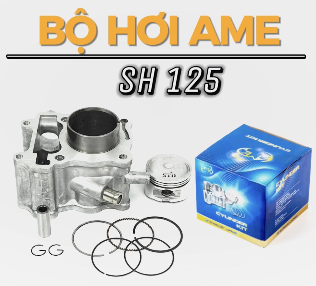 Bộ hơi/Xylanh Ame dòng xe ga (đủ mã)