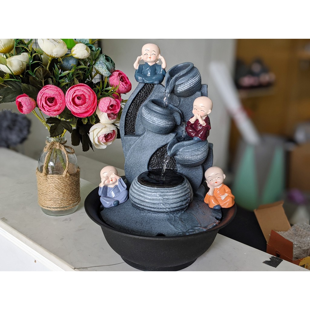 Thác nước mini để bàn – ba vò