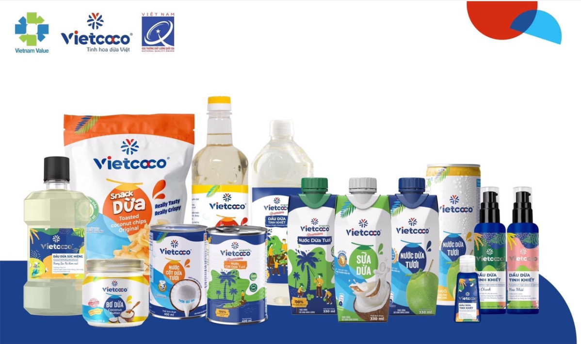 Nước cốt dừa tươi Vietcoco lon lớn 400ml( 1 thùng 24 lon)
