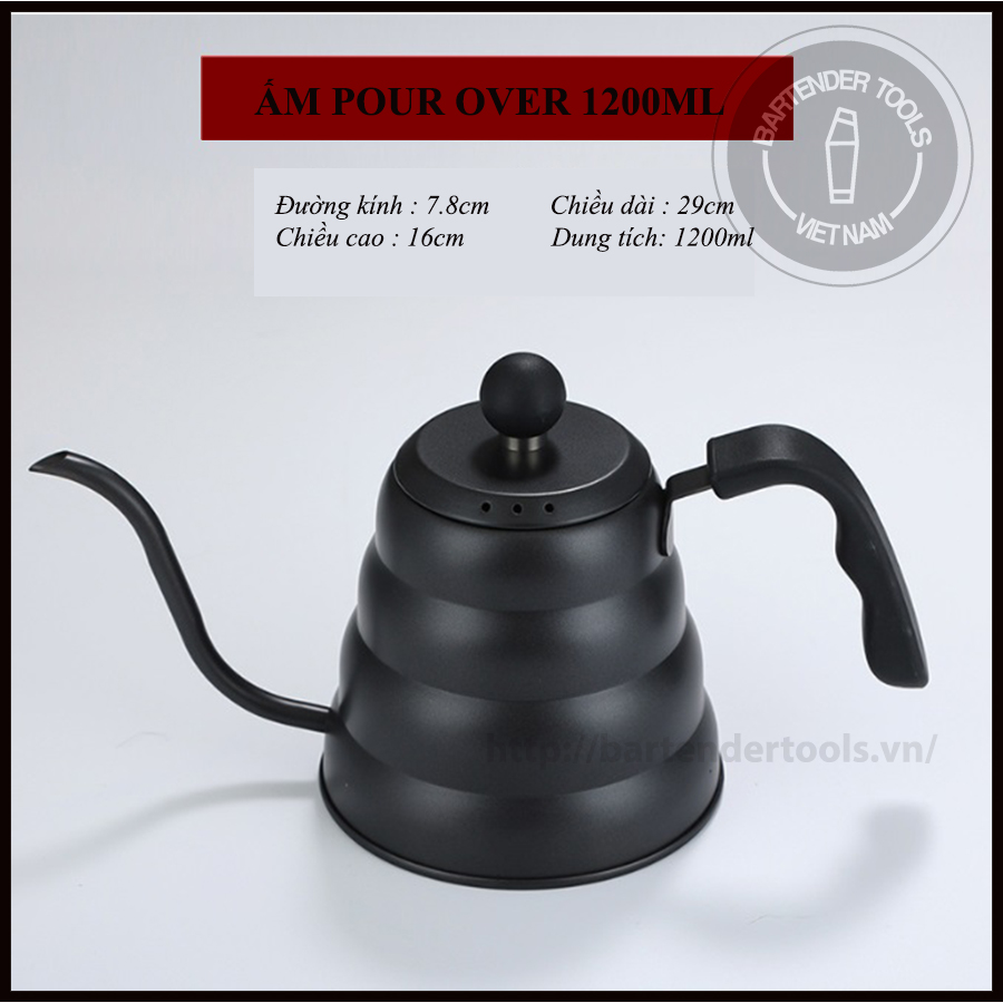 Ấm pha cà phê Pour Over 1200ml