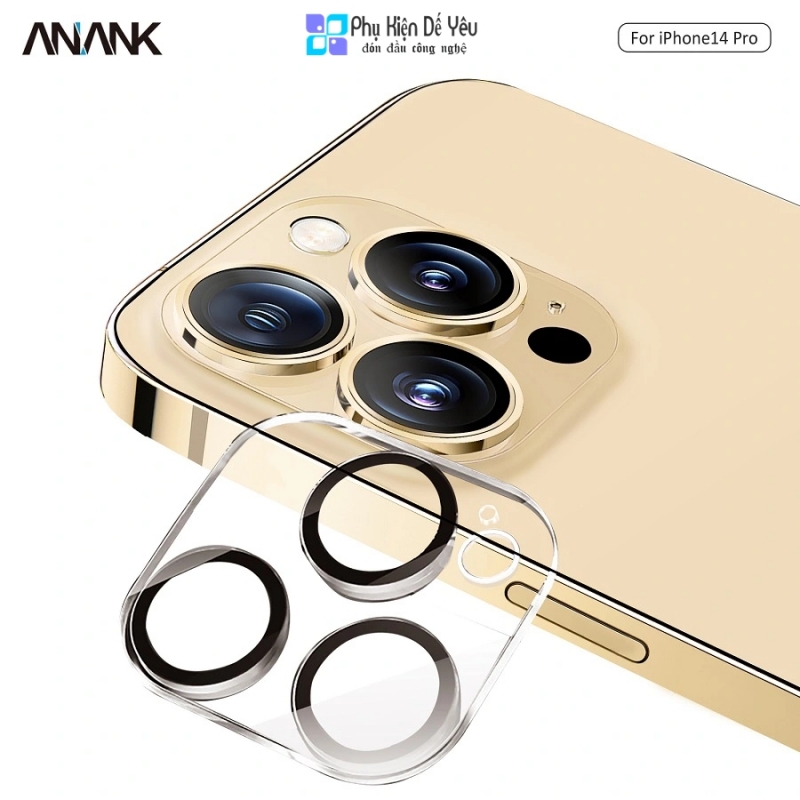 Miếng dán bảo vệ camera ANANK cho iPhone 14/ 14 Plus/ 14 Pro/ 14 Pro Max [Phân phối chính hãng]