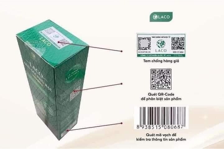 Dầu gội phủ bạc Laco