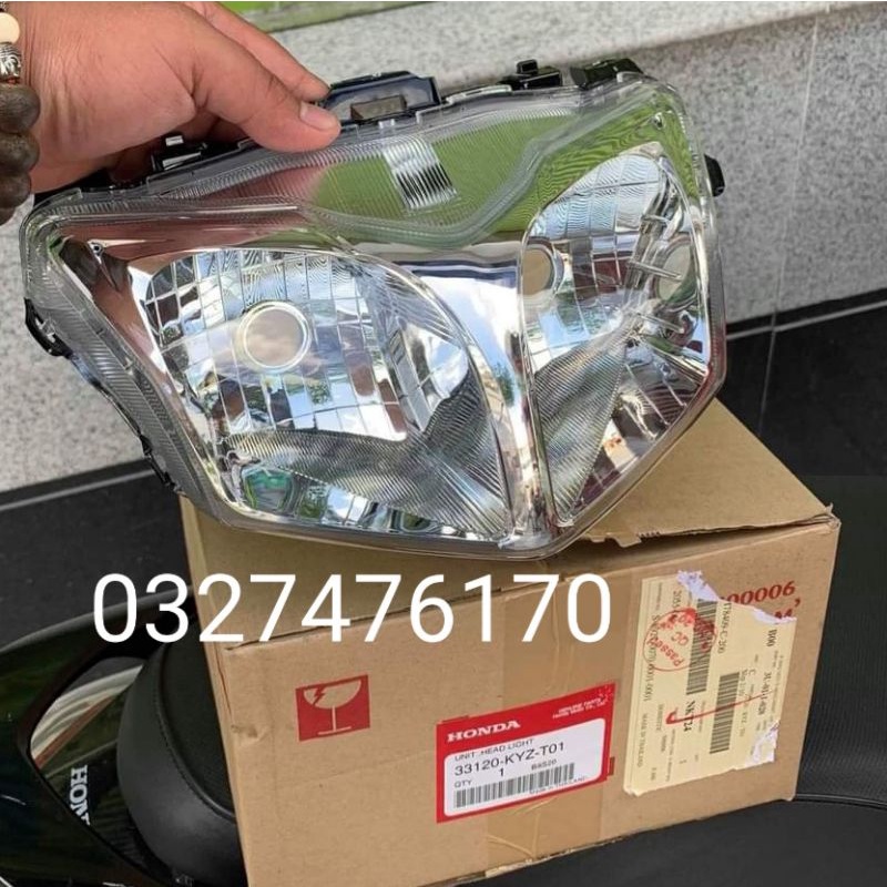 Pha chóa đèn trước 2 bóng xe WAVE 125, FUTURE Mập zin thái