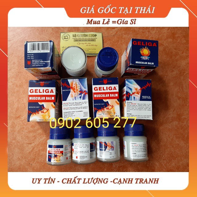 (Combo) 6 Chai Cao xoa bóp cù là lửa Geliga