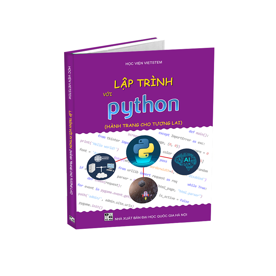 Sách "Lập trình với Python" Hành trang cho tương lai
