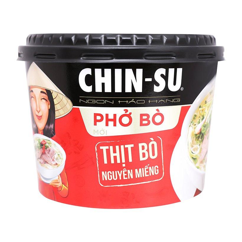 [Siêu thị WinMart] - Phở Bò CHIN-SU (có thịt)  hộp 132g