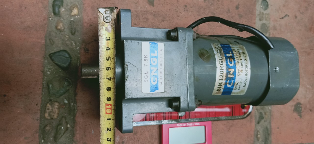 Reduction motor (speed reducer) 120W/ 220V reverse/electric brake Japan/Korea