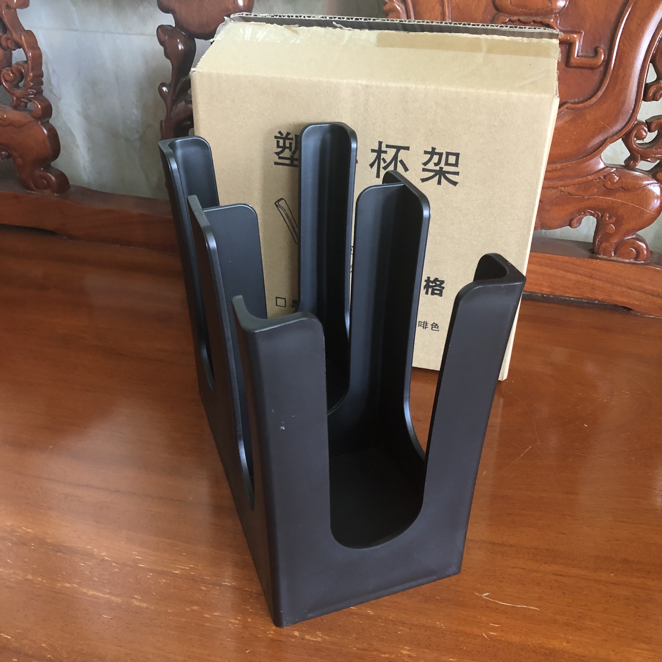 Kệ ly trà sữa 2 ngăn