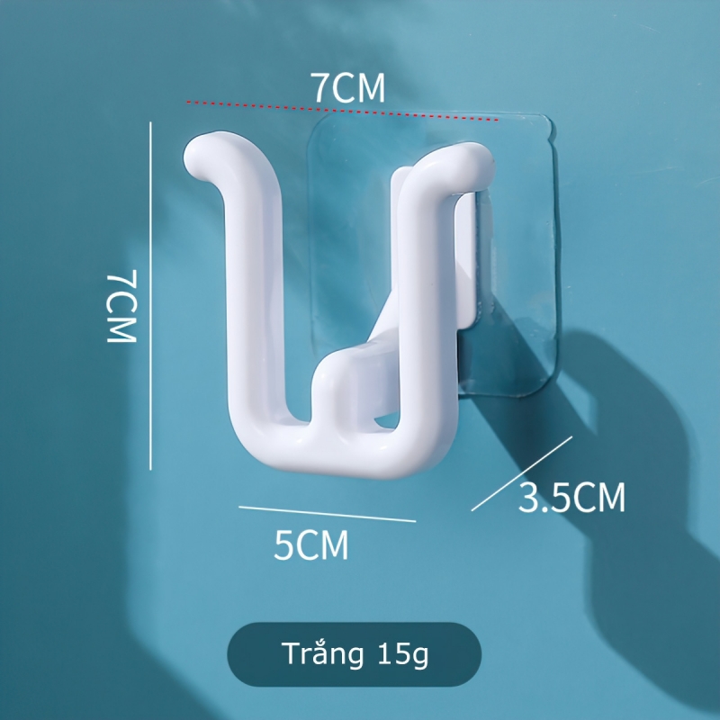 Multifunctional U-shaped wall mounted shoe hook organizer, wall hanger-Hause