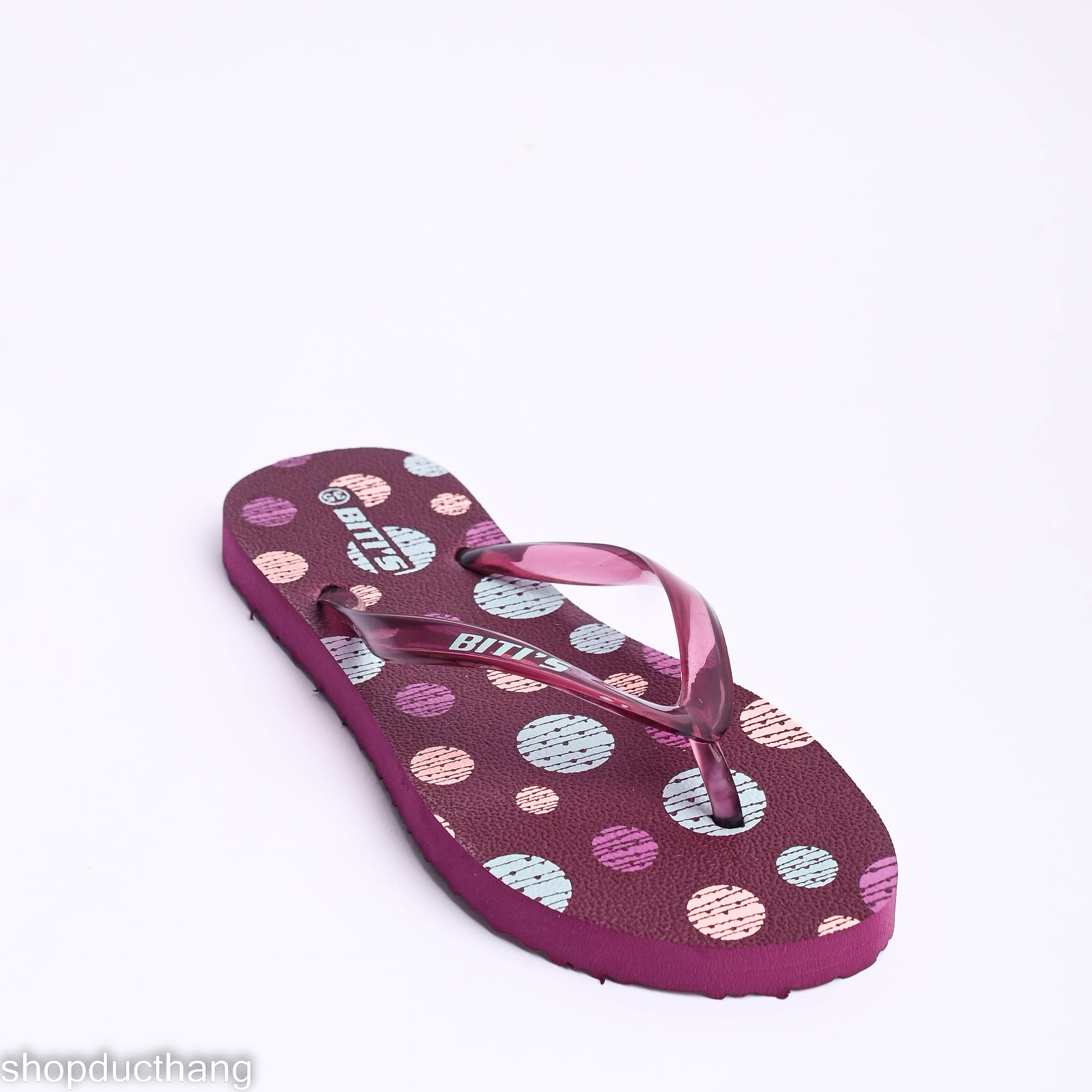 Dép quai kẹp xốp Bitis nữ đế 1cm