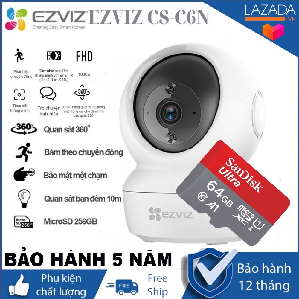 >> BÁO GIÁ (KÈM THẺ NHỚ 64GB,BẢO HÀNH 5 NĂM)CAMERA IP WIFI DAHUA RANGER PRO IPC-A26HP FULL HD 1920 X 1080P,CAMERA PTZ XOA | Shopee Lazada Sendo Tiki mới nhất 39 BẢO HÀNH 5 NĂM-TÙY CHỌN KÈM THẺ NHỚ CHUẨN 64GB YOOSEE Camera IP Wifi Ezviz CV246 C6N 2MP 1080P cảm biến 1/2.7 2MP độ Phân giải Full HD 1920 × 1080 bảo hành 24 tháng (tùy chọn thẻ nhớ)