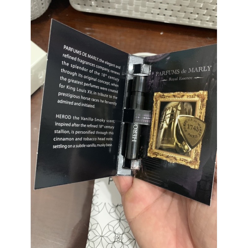 [HCM]Nước hoa Vials Parfums De Marly Herod Edp 1.2ml