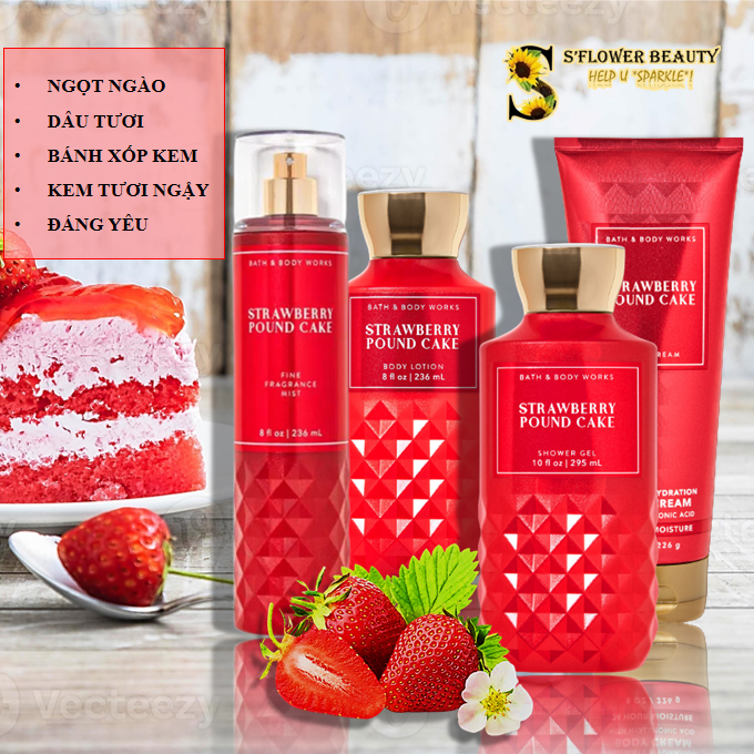STRAWBERRY POUND CAKE, Beauty & Personal Care, Fragrance & Deodorants on  Carousell