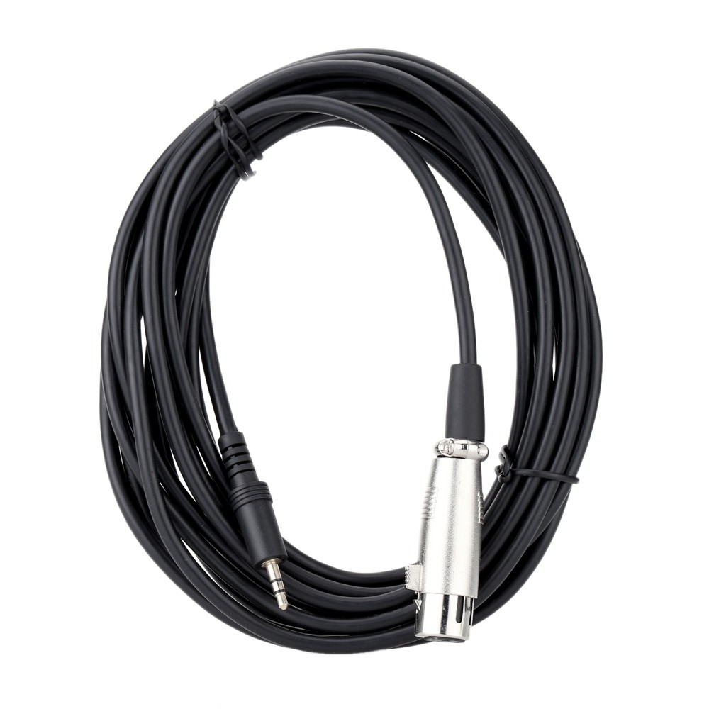 [HCM]Dây jack 3.5mm ra Canon cái dùng cho micro thu âm