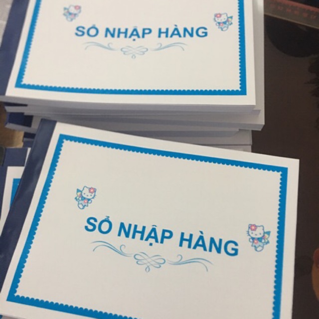 Combo 4 cuốn sổ nhập hàng A5 -
