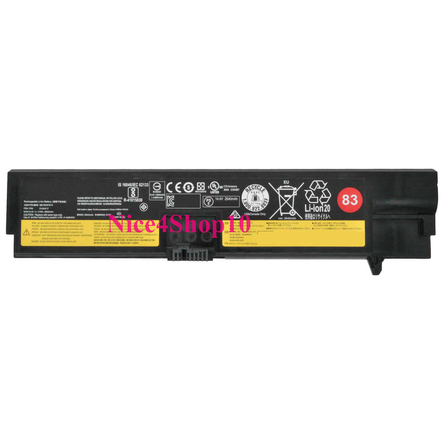 Pin original laptop thinkpad e570 e570c 83 zin