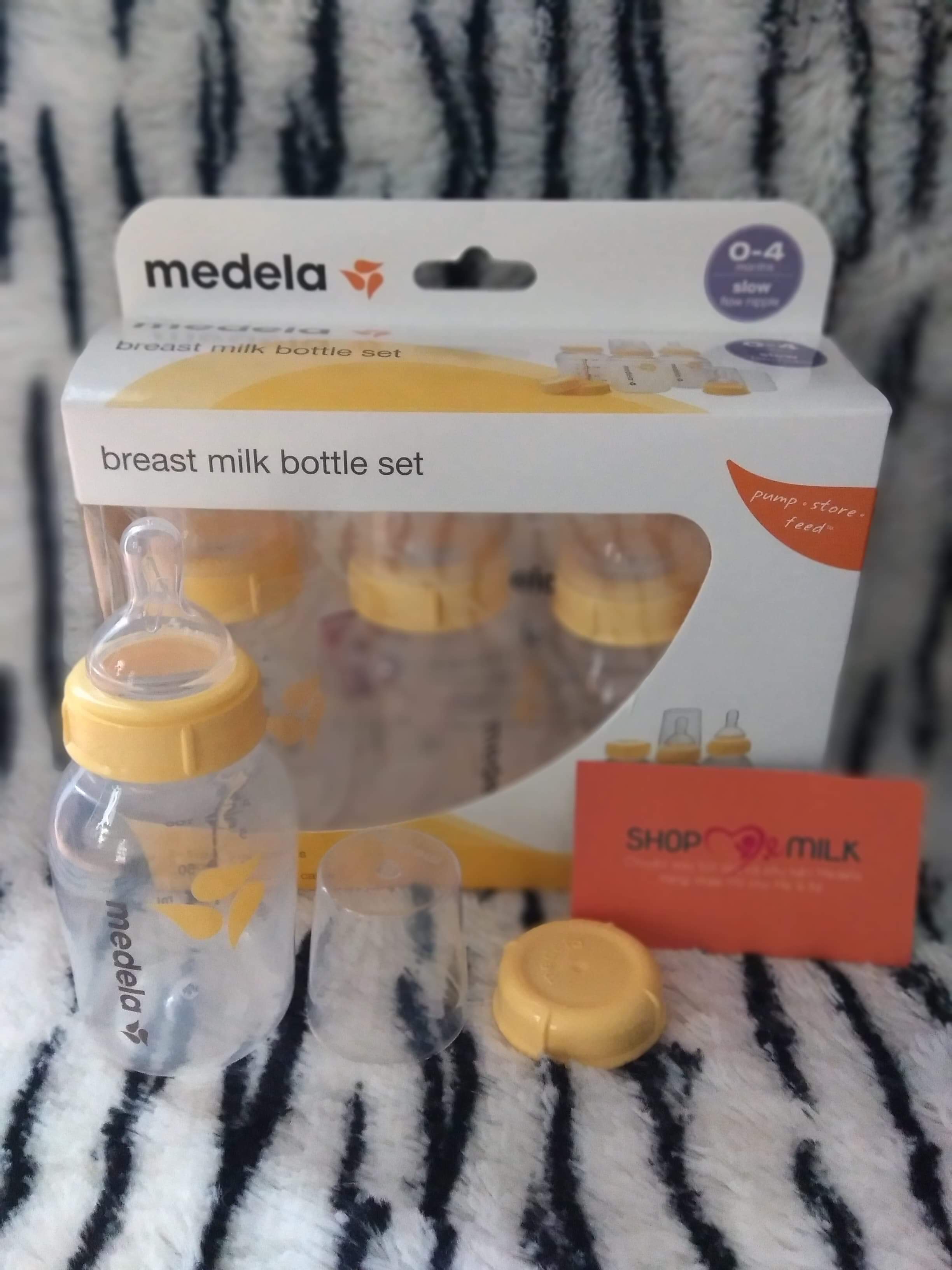 Bình sữa Medela 150ml kèm núm ti size S(0-4m)