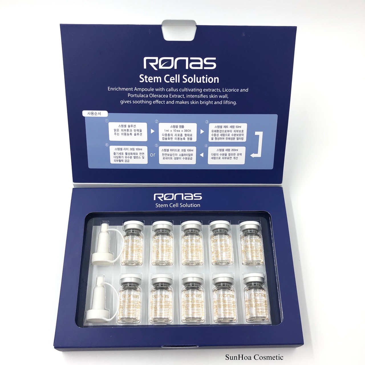 Ronas Stem Cell Solution Tinh Chất Tế Bào Gốc Phục Hồi Tái Tạo