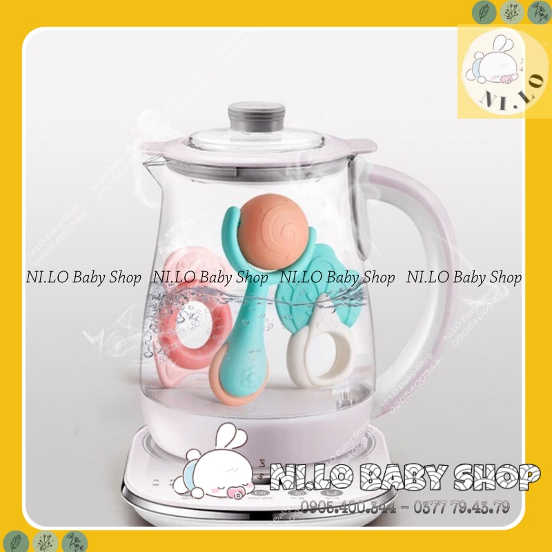 Bộ 10 gặm nướu BabyRattle an toàn cho bé