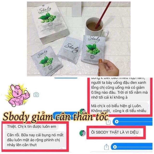 Nấm Giảm Cân Sbody Green Coffee