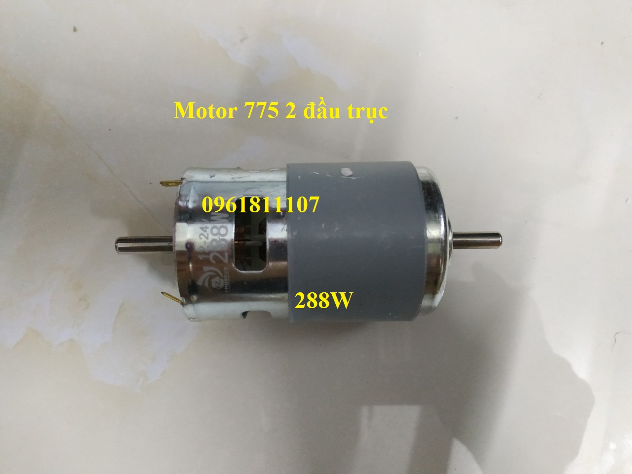 Motor 775 24v 2 đầu 288w
