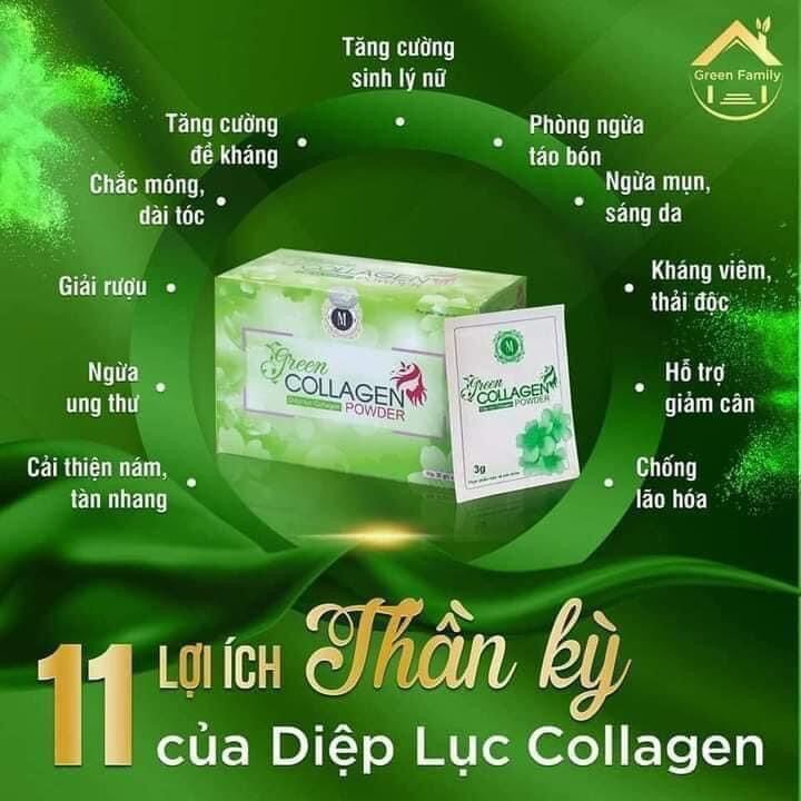 Diệp Lục Collagen – Green Family Development.