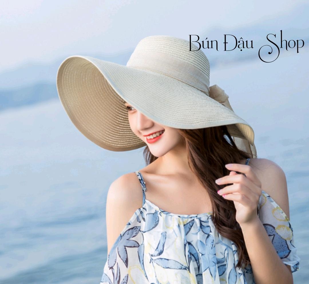 Mũ - Nón Cói Vành Rộng Trơn