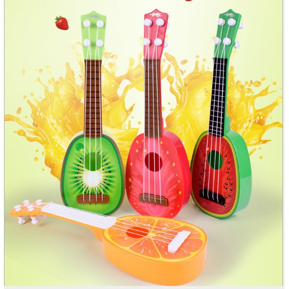 [HCM]Đàn Guitar Hình Trái Cây Cho Bé