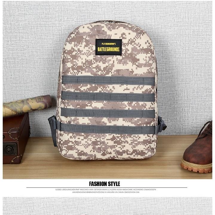 Balo PUBG , Balo PUBG Chống thấm nước siêu bền - Size Lớn