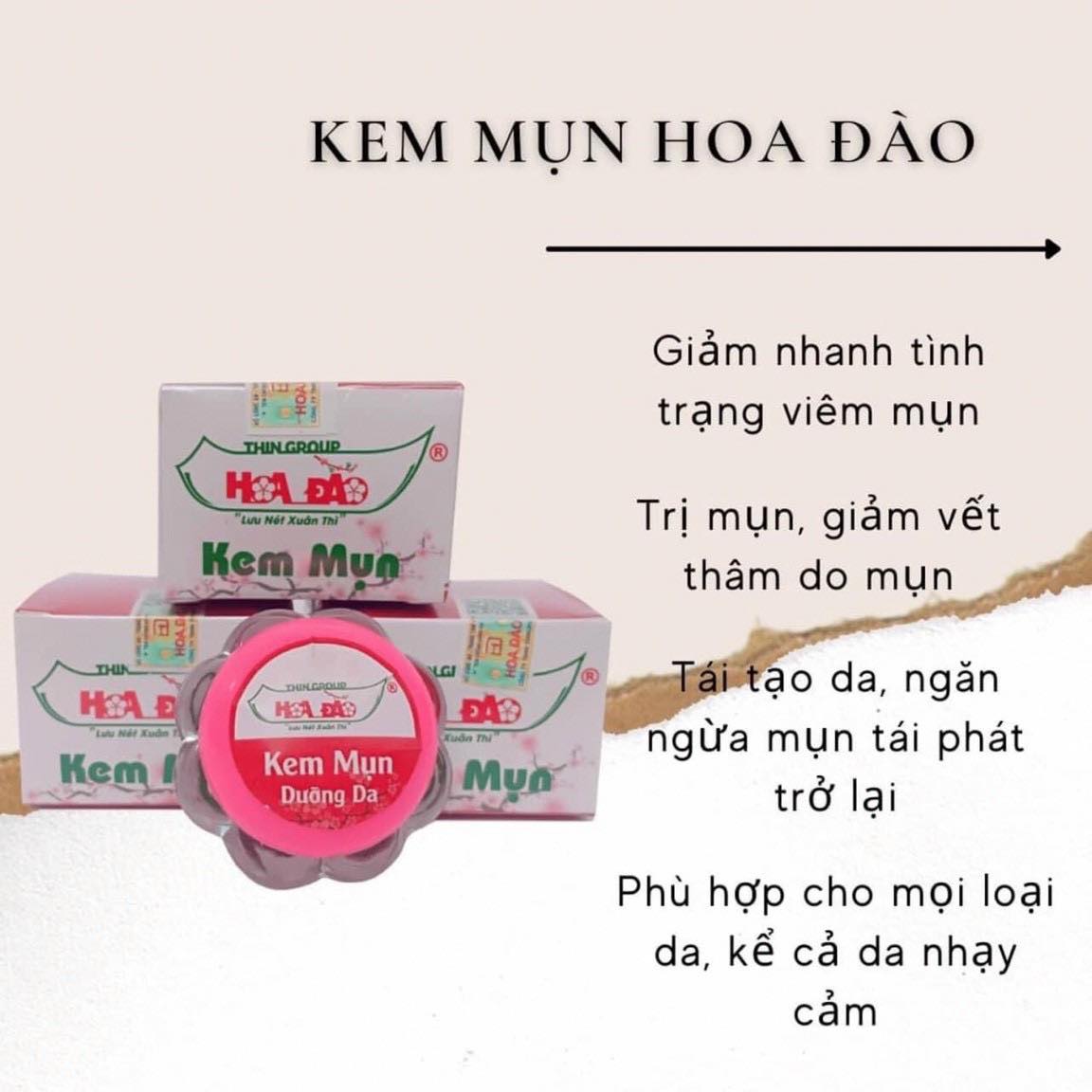 Kem Mụn Hoa Anh Đào
