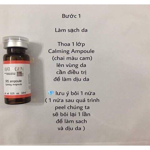 [HCM]Liệu Trình Thay Da Sinh Học B-TOX PEEL (nửa set)