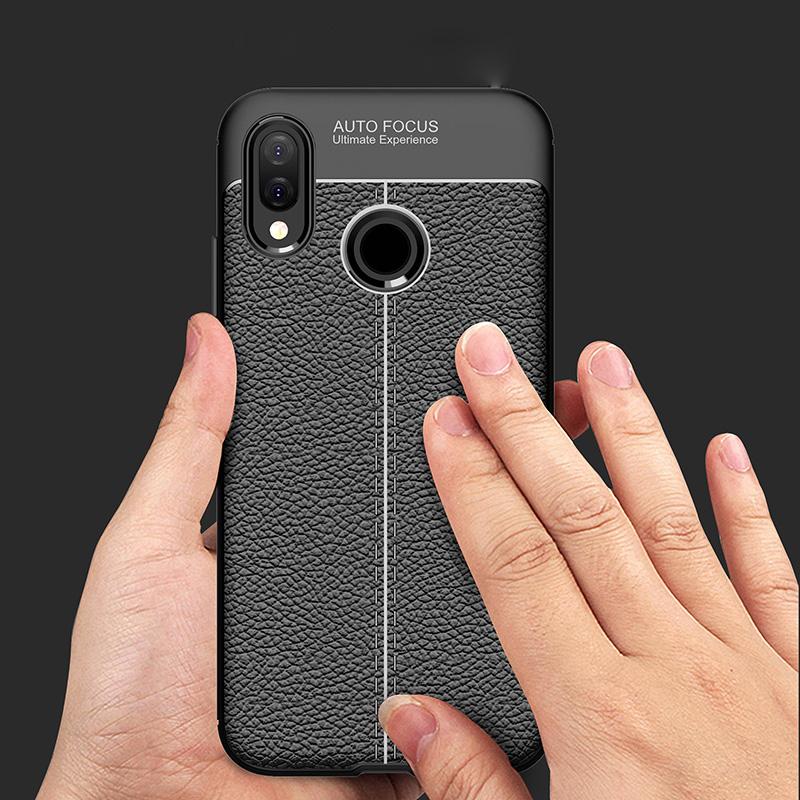 Ốp Lưng Silicon Auto Focus Cho Huawei Y9-2019 - Đen