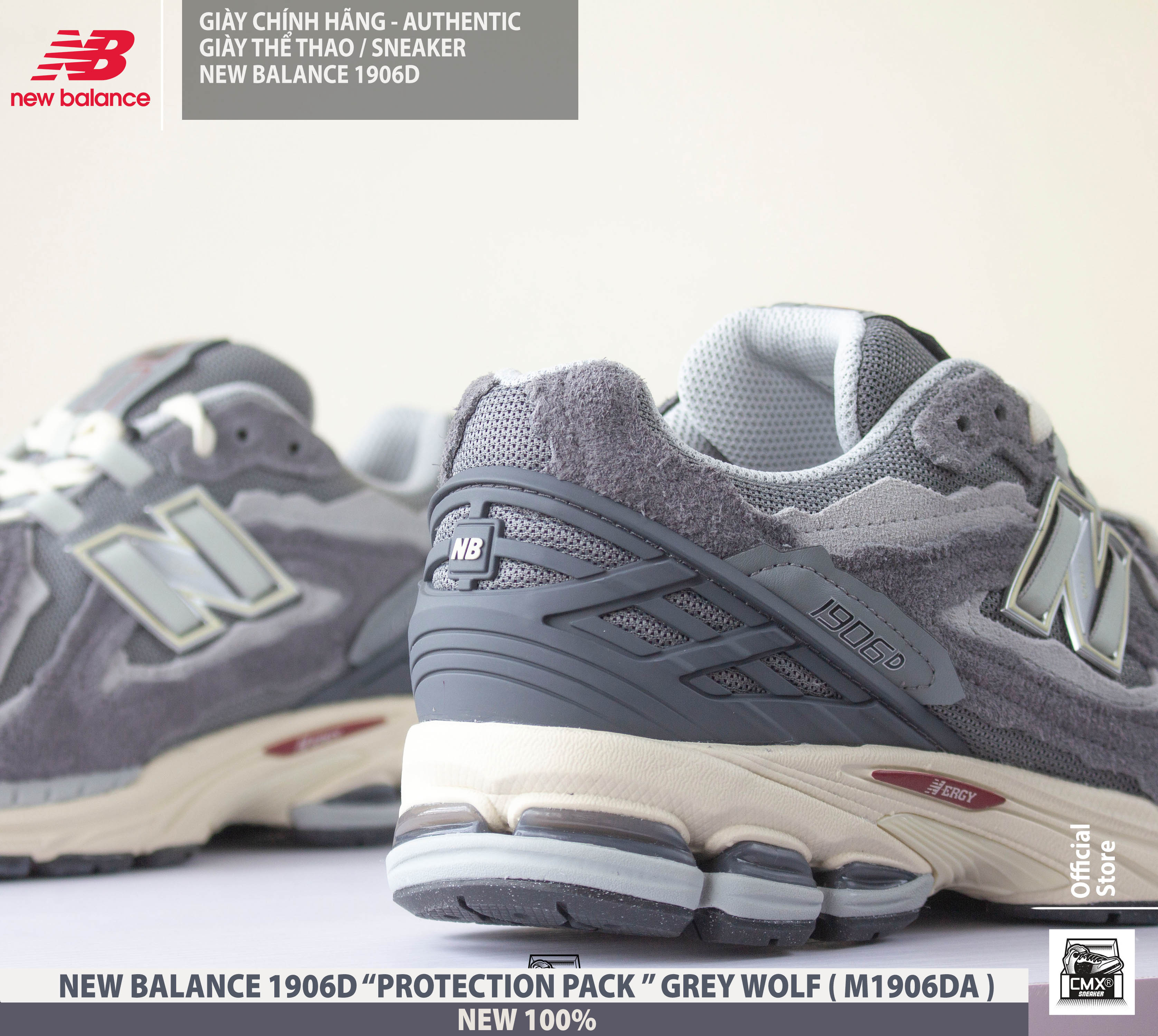😘 [ HÀNG CHÍNH HÃNG CÓ SẴN ] Giày New Balance 1906D GREY WOLF ( M1906DA ) - AUTHENTIC 100%