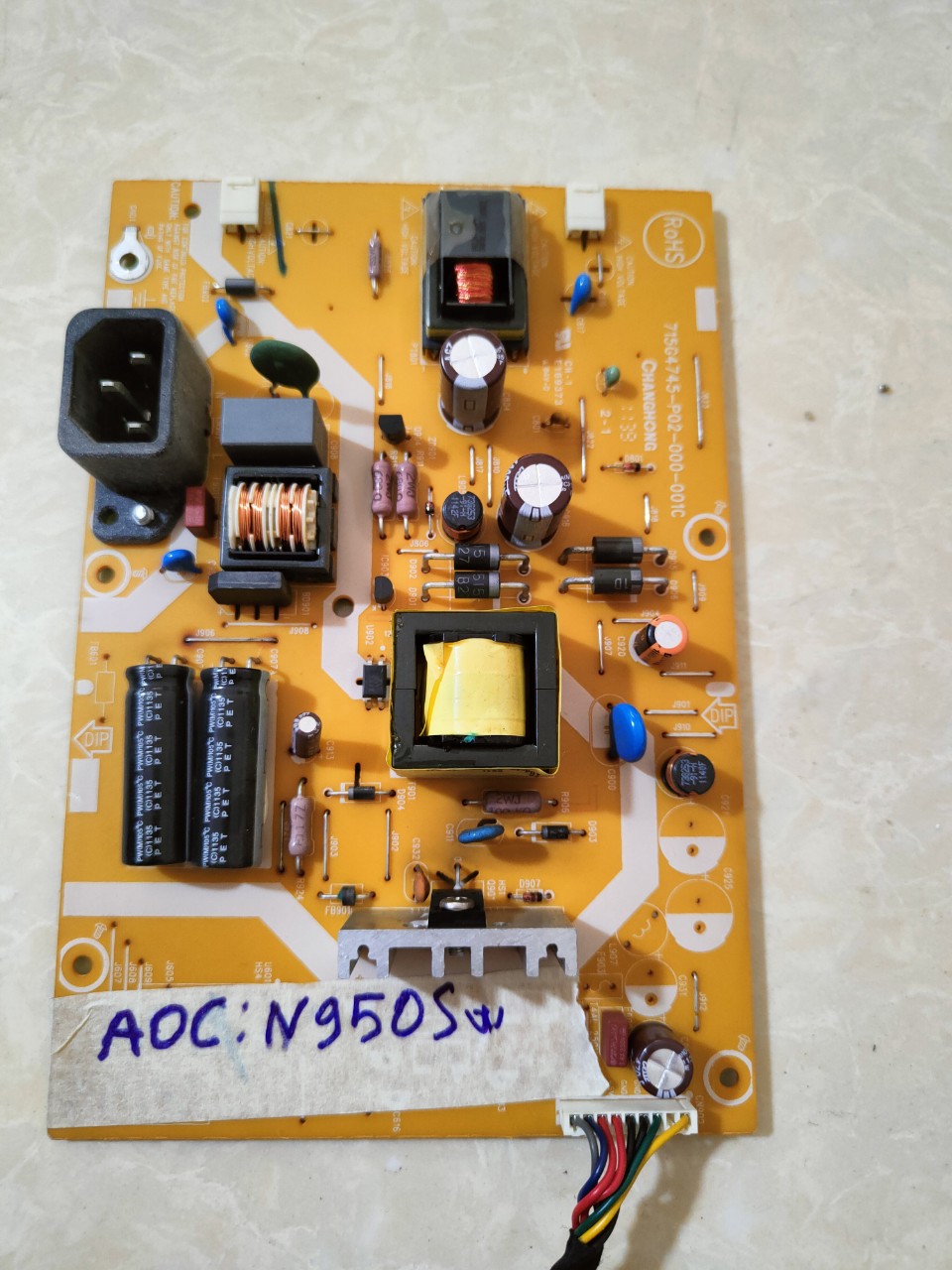 bo nguồn màn hình AOC N950Sw