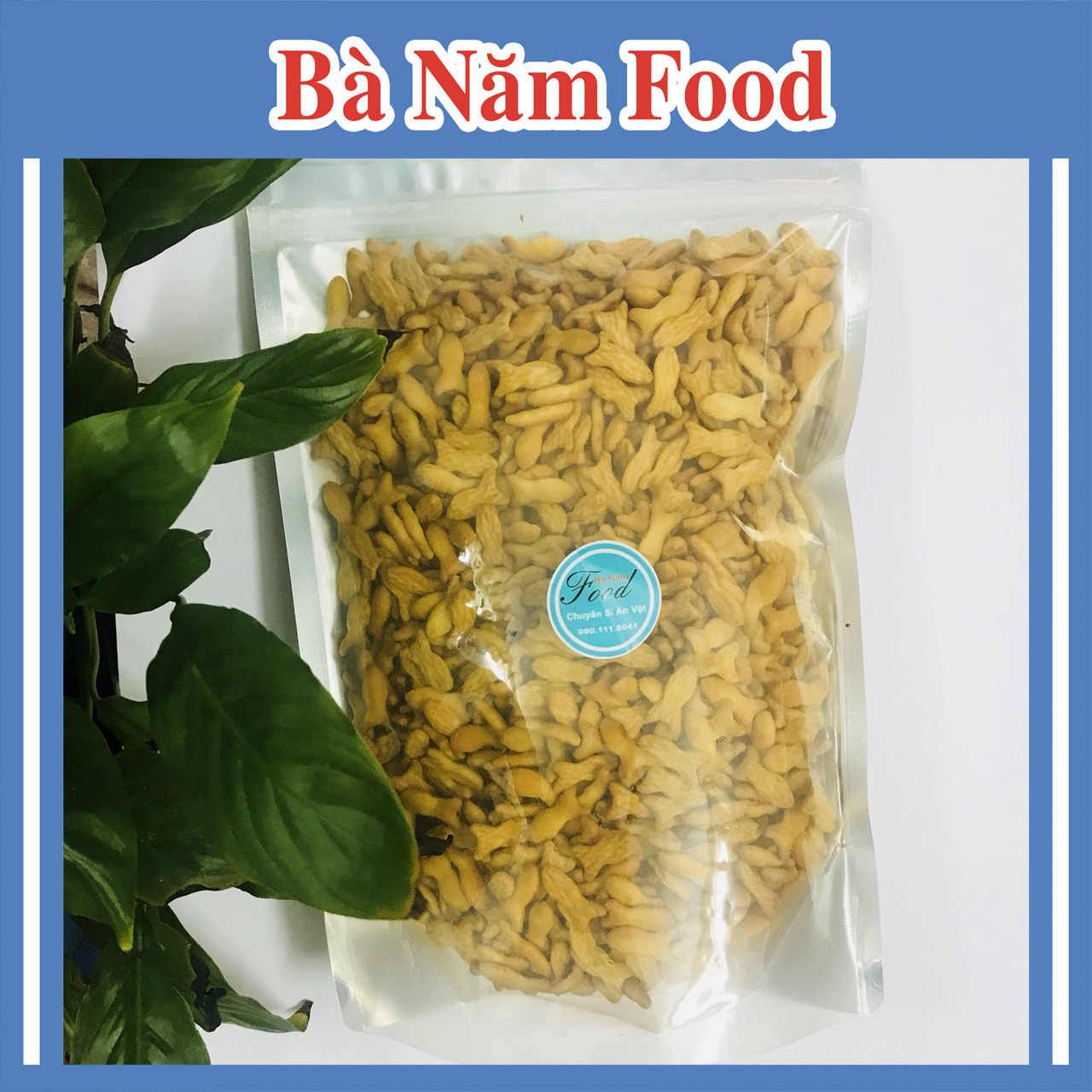 Bánh Quy Cá Mặn Ăn Vặt Sài Gòn