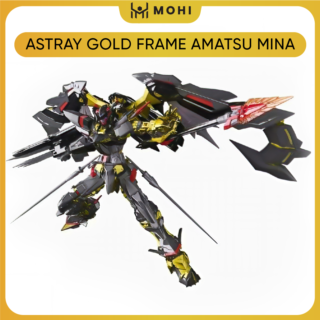 Mô hình Gundam AsTray Gold Frame Amatsu Mina - Figure Gundam - Có hộp màu